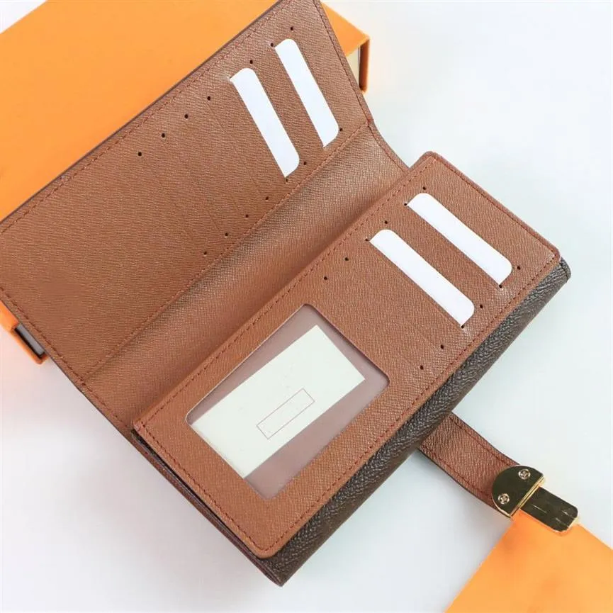 Wallet coin purse clutch bag leather wallets Internal 20 card slots and 2 po album position2849