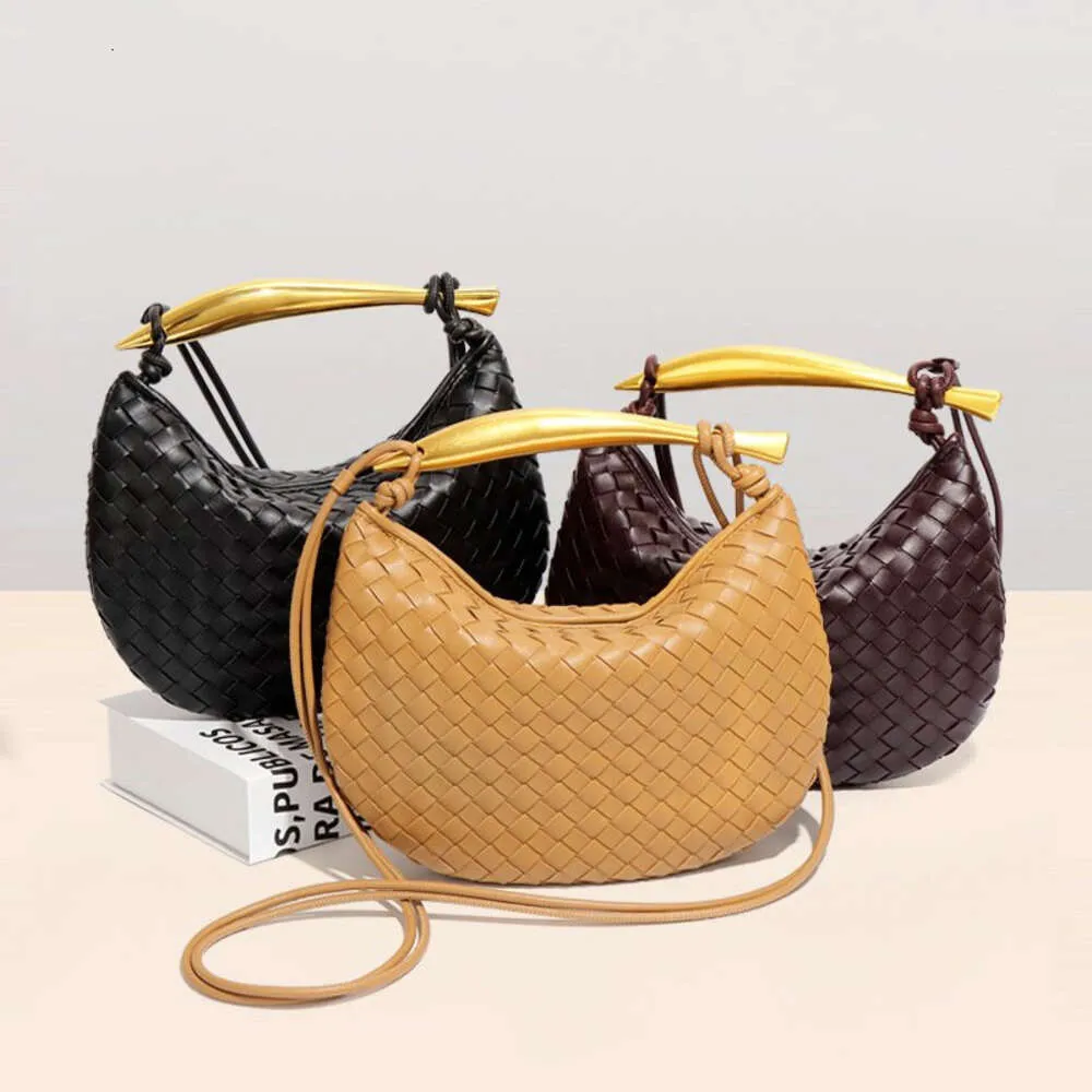 Nouvelle mode Niche Sardines sac tissé à la main de luxe concepteur main boulette sac femmes décontracté tout-match épaule sac à bandoulière sac à main