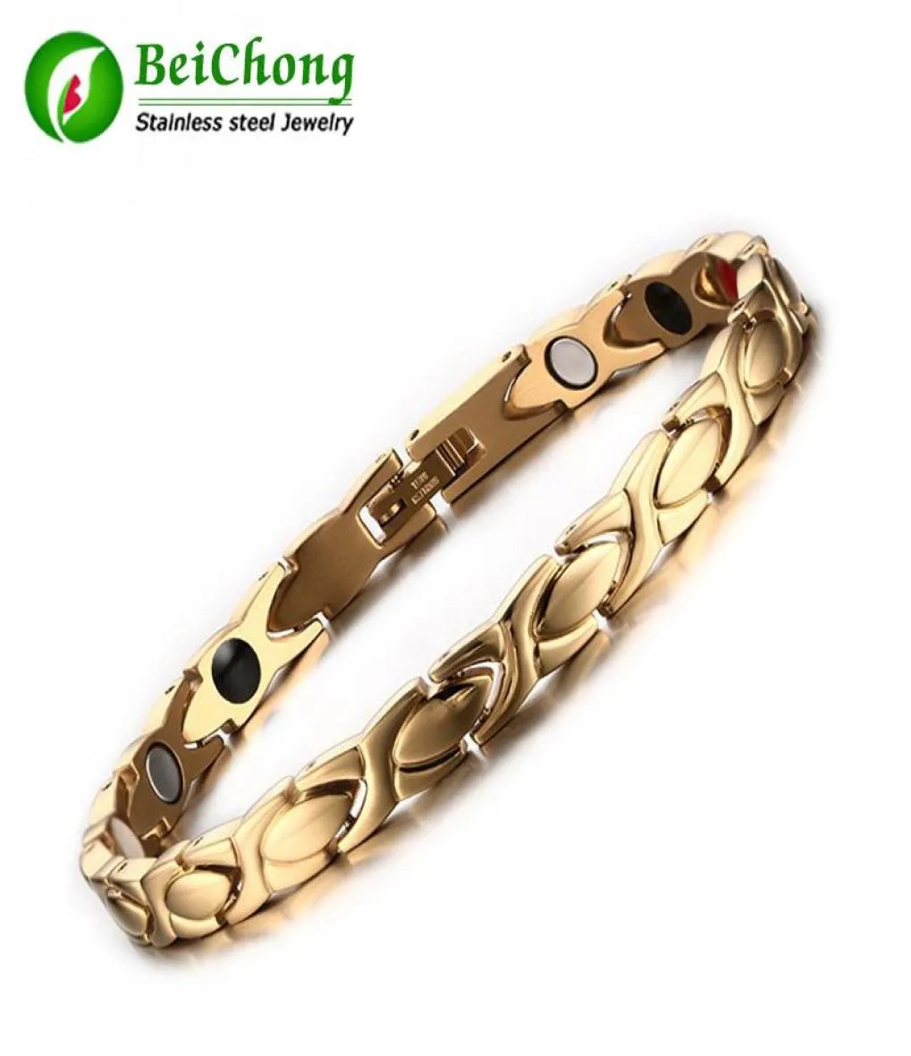 Bracciale BC Alta gioielleria Tungsteno Assistenza sanitaria Terapia di equilibrio energetico Bracciale in germanio energetico per uomo5987520