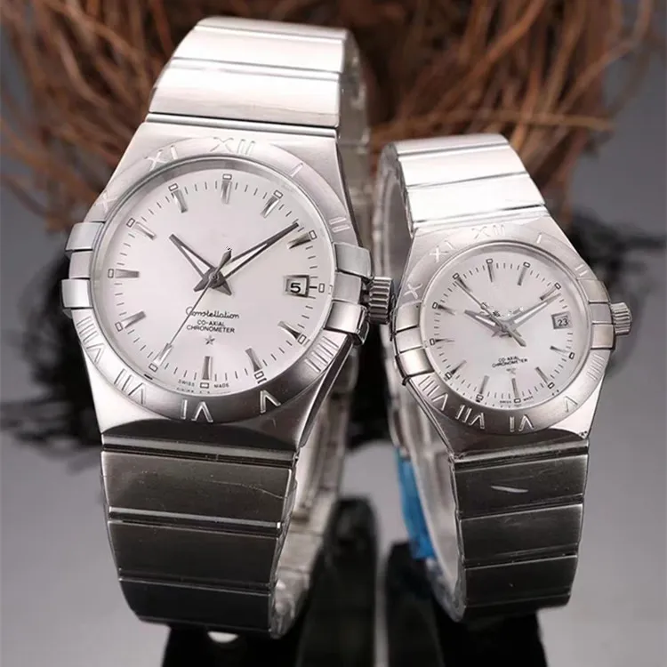 Designer de luxo masculino relógios de alta qualidade 40,5 mm Moda automática Moda Sapphire Sapphire Montres Armbanduhr Casais Relógios
