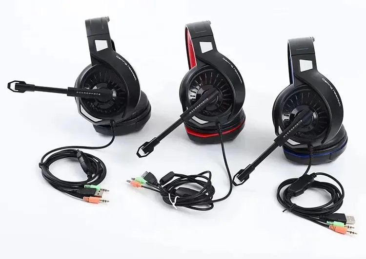 Fones de ouvido Internet Bar Computador Gaming Headset PC Gamer Fones de ouvido com microfone