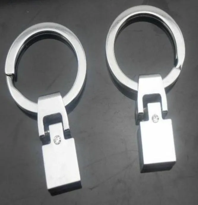 Cały 50pllot 10 mm kluczowe pierścienie kluczowe Złącze Złącze Zamknięcie Pasuje do 10 mm skórzany pasek biżuterii 9978089
