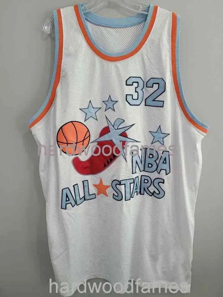 Stitched Custom Cheap  JOHNSON 32 All Star Jersey Men Women Youth Basketball Jerseys XS-6XL Shirt