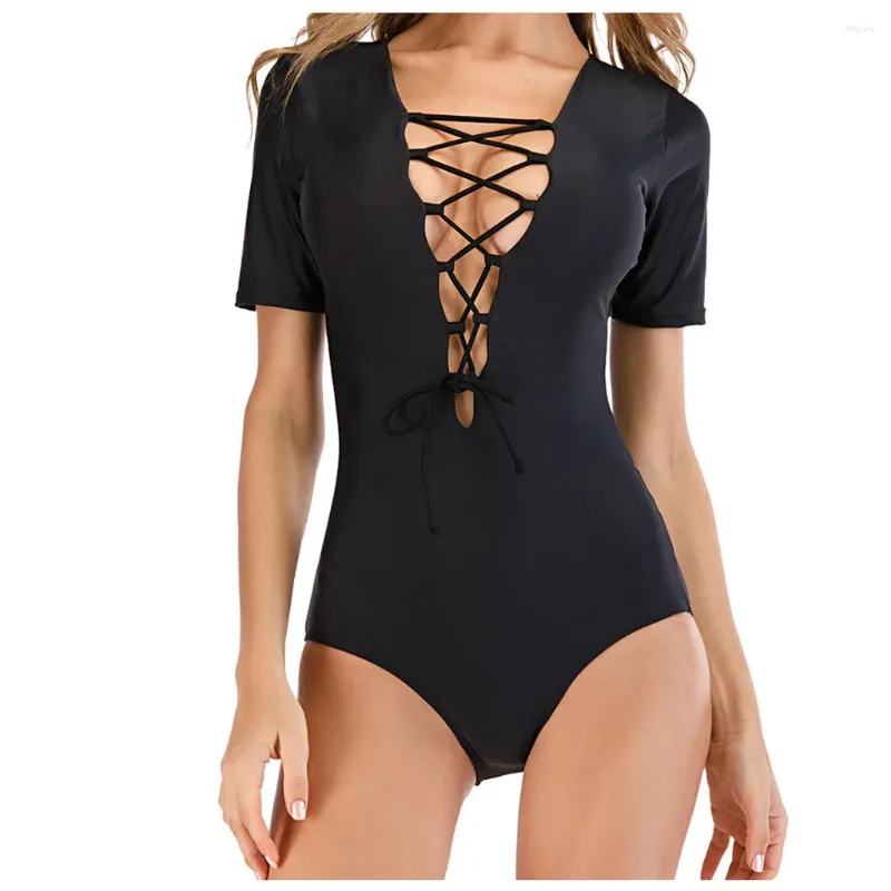 Women's Swimwear Women Bathing Suit Athletic Training Diving Surfing Sexy One-Piece Swimsuit Summer Sports For Female
