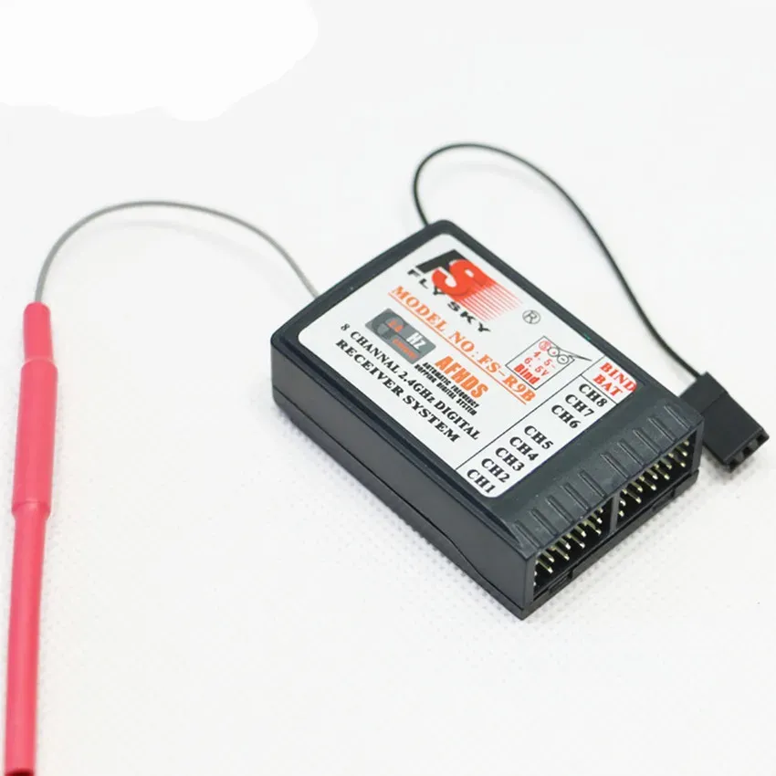 FlySky FS-R9B 2.4G 8-Channels Receiver /Mini Receiver For Crossing Machine / Helicopter / Fixed Wing Glider / Rc Drone Parts