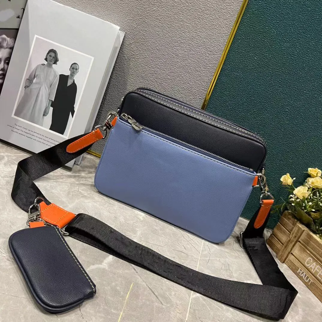DHgate Designer Leather Crossbody Purse Black Floral Handbag Womens Messenger Bag Bags Luggage Accessories