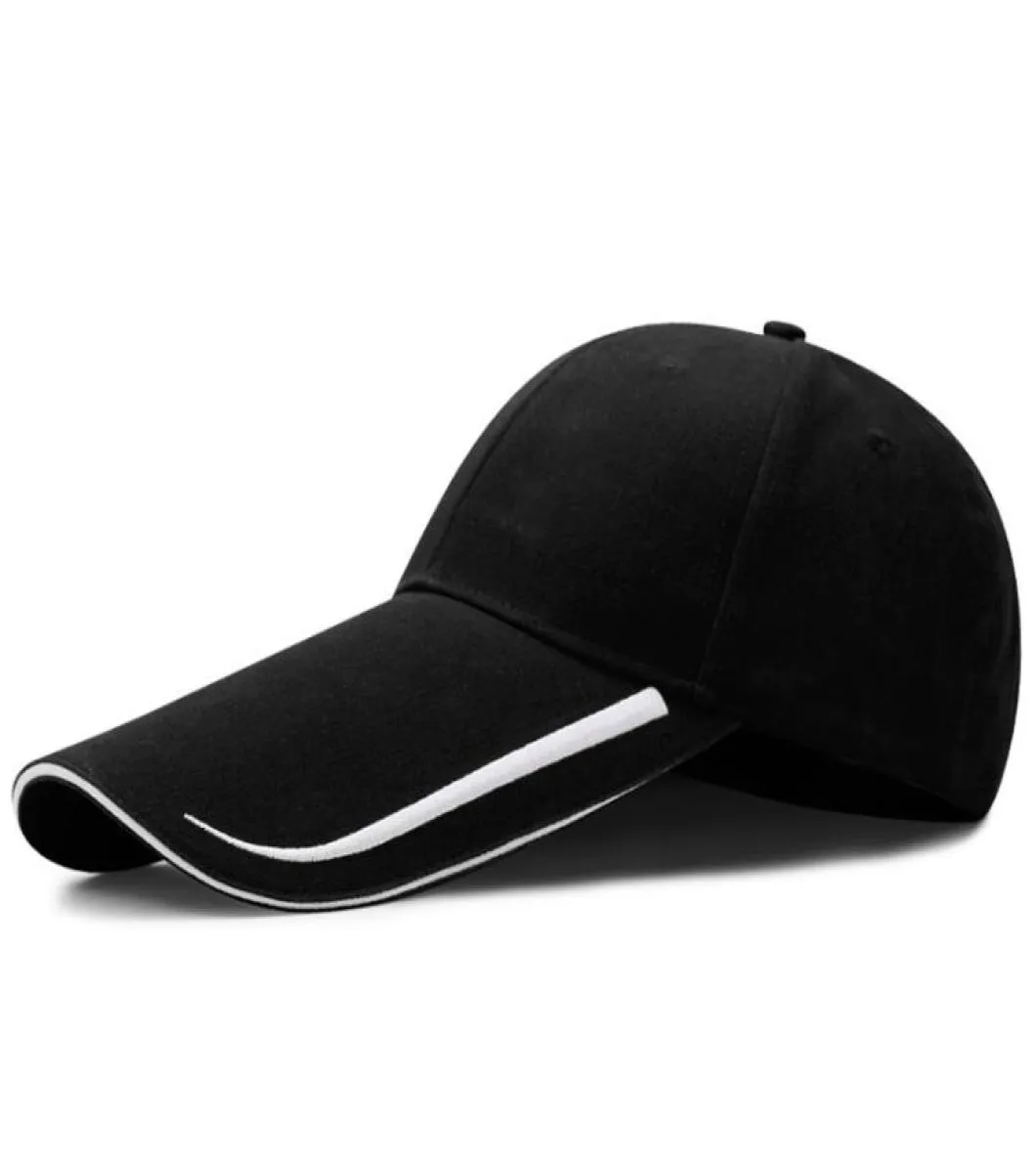 Visière longue de 14cm pour hommes, grande taille, chapeaux décontractés à visière, chapeau de pêche Cool, casquettes de Baseball 5560cm 6065cm 2201182565022