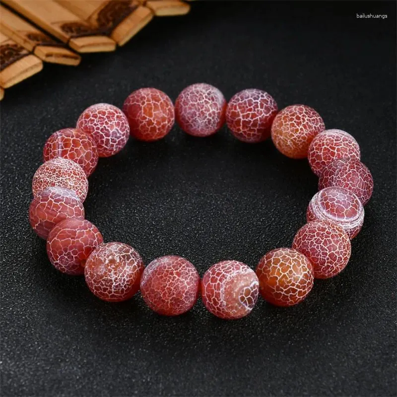 Strand haute qualité pierre naturelle patinée perles rondes bouddha Bracelets oeil de tigre pour hommes femmes Bracelet bijoux faits à la main Pulsera