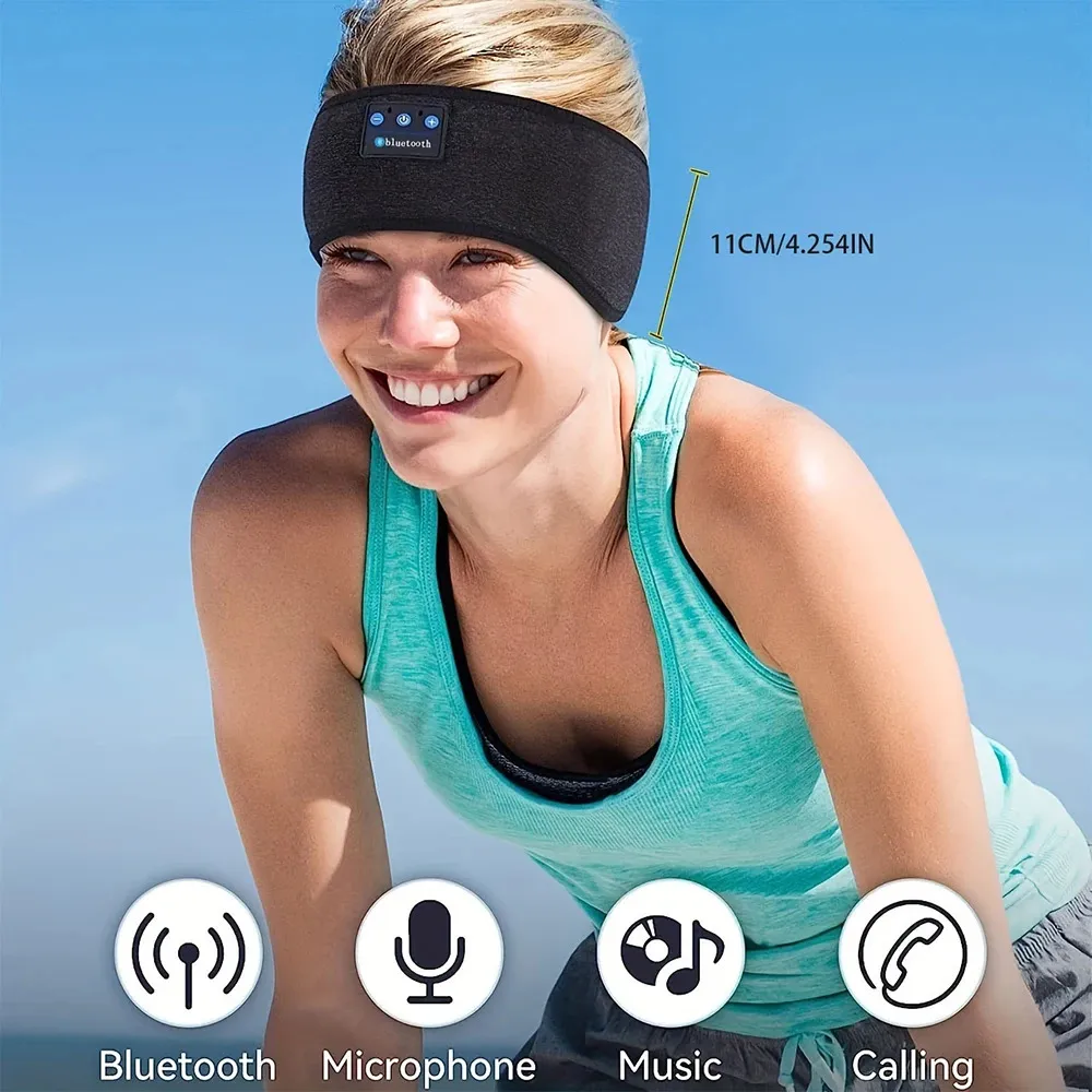Soft Bluetooth Headband Headphones Sleeping Eye Mask Sports Sweatband Wireless Music Earphones From Zuo07 9.01 DHgate.Com