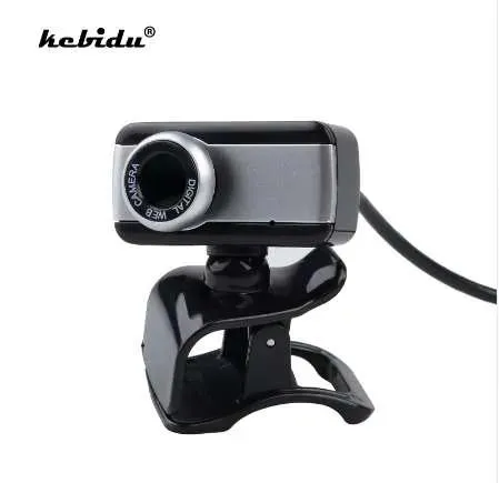 Webcams KebiduオリジナルミニデジタルUSB 50MPファッションウェブカメラスタイリッシュな回転カメラHD Webカム付きマイクマイククリップ卸売