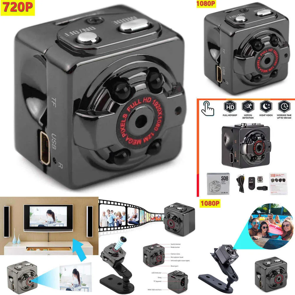 Voiture nouveau 2021 Mini caméra intelligente 1080p Mini caméra de Vision nocturne Mini Dvr Dv Mini Minicamira Microroom