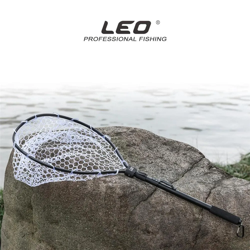 Line Landing Net Rubber Mesh Wooden Handle Nylon Rubber Catch And Release  Holder Basket Pesca Combo Kit Trout Fishing Tools From Lzqlp, $24.98