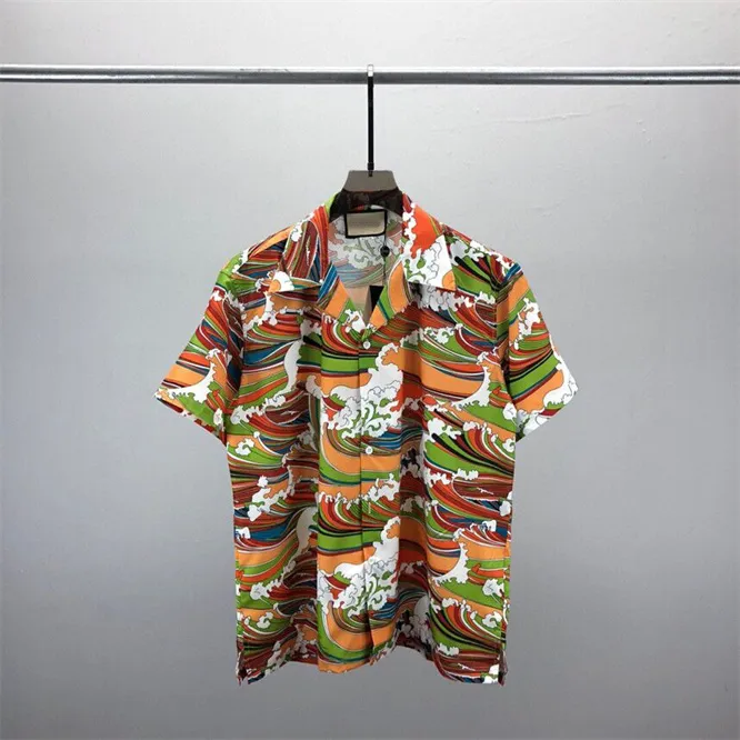 Tshirt Spring/Summer Trend 패션 짧은 슬리브 티셔츠 고품질 Jacquard 여성 남성용 의류 크기 M-XXXL 컬러 블랙 흰색 H678