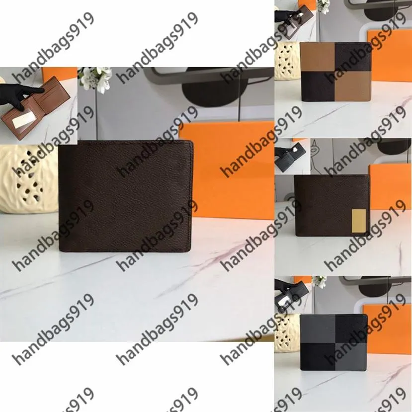 Portfel portfele Mężczyźni Kobiety Krótkie torebki skórzane z zamkiem błyskawicznym, które wielopoziomowy wzór klasyczny swobodny kolor solidny kolor 2021 B167J