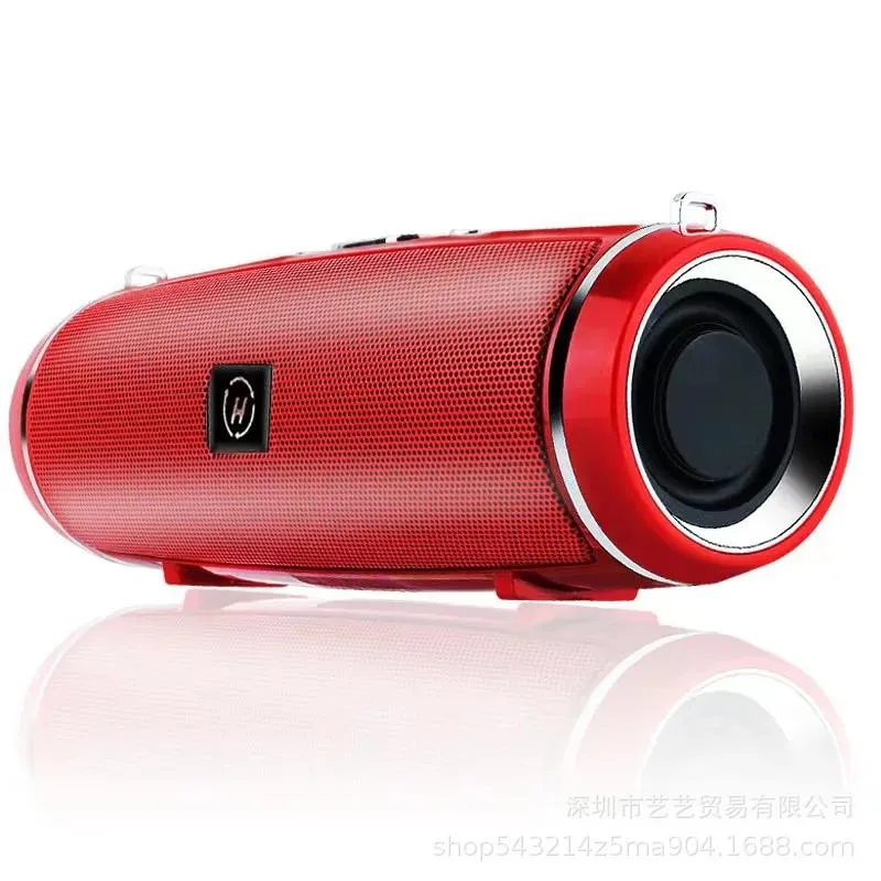 Högtalare Hot Sale Portable Bluetooth Wireless Bass Subwoofer Waterproof Boombox Outdoor Speakers Aux TF USB Stereo Houdspeaker Music Box