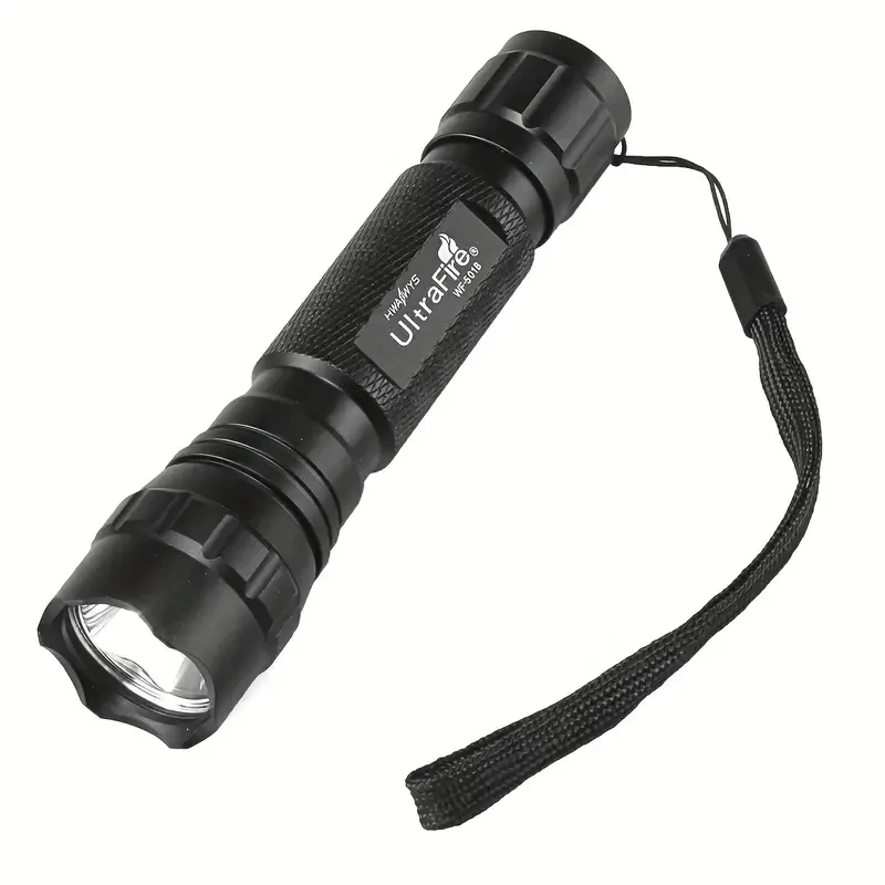 501B Taktische LED-Taschenlampe, tragbare Single-Mode-Handtaschenlampe, wasserdichte Taschentaschenlampe, geeignet für Outdoor-Camping, Wandern, Notfall