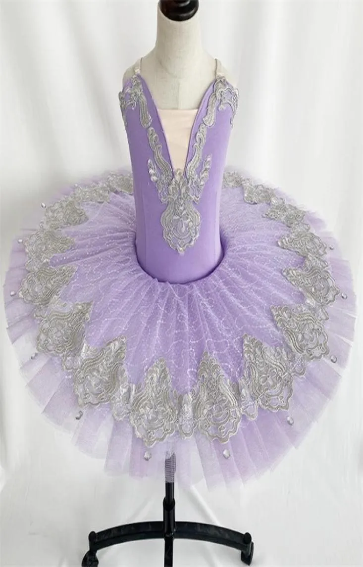 Costume da balletto professionale Tutu di balletto classico ballerina per bambino Ragazza per bambini Principessa per pancake Tutu Danza per balletto Ragazza 29938362