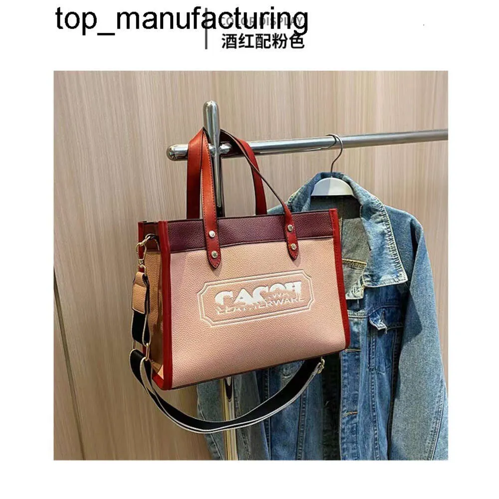 Nieuwe 24ss directe verkoop lychee graan grote capaciteit brief draagtas modemerk handtas ontwerper textuur enkele schouder crossbody dames heren draagtas