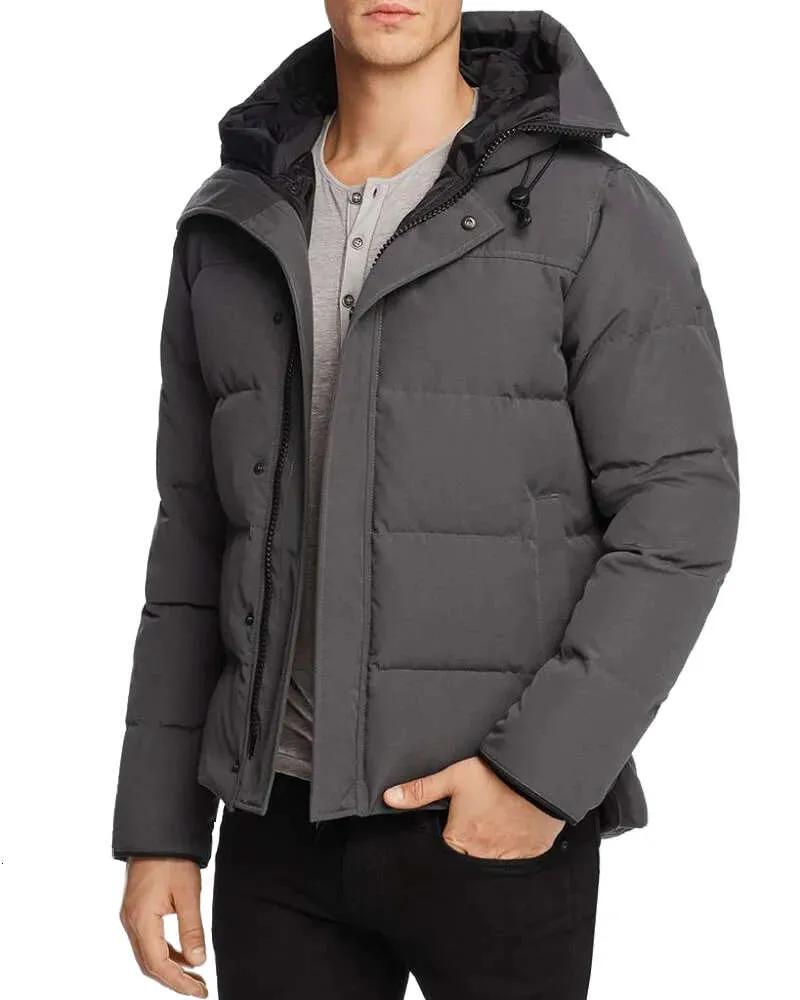 Chaqueta de plumón para hombre de invierno, chaqueta de marca, chaqueta cálida de moda, chaqueta con capucha, chaqueta de talla grande, Top Parker de Color sólido a prueba de viento para exteriores