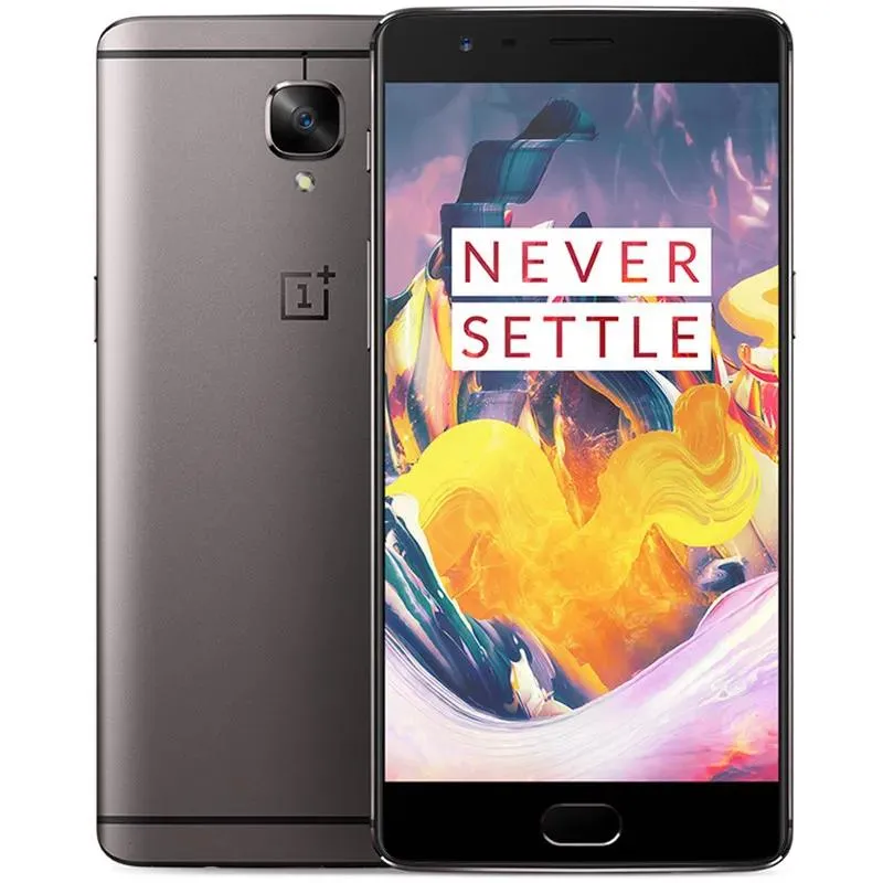 플러스 원본 OnePlus 3T A3010 4G LTE 휴대 전화 6GB RAM 64GB ROM Snapdragon821 쿼드 코어 안드로이드 5.5 인치 16MP 지문 ID 스마트 MO