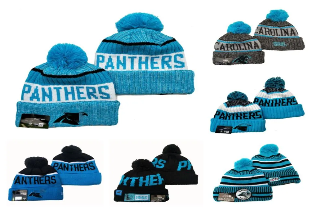 Carolina13Panthers13Beanie Cap knitted hat sports team baseball football basketball cap women039s men039s gorro bonnet6113428