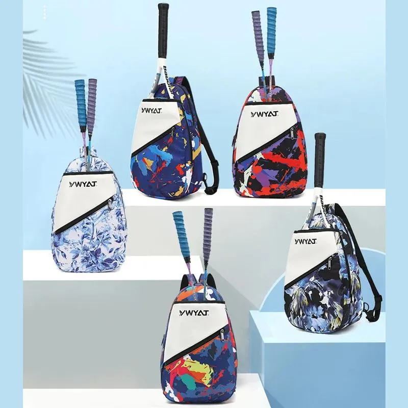 Borse 2022 Nuovo Badminton Borse BASS BAMBINI Backpack da uomo Sport Sports Borse's Borse da donna 2 pezzi Racconciature Badminton Borsa da tennis Gioventù