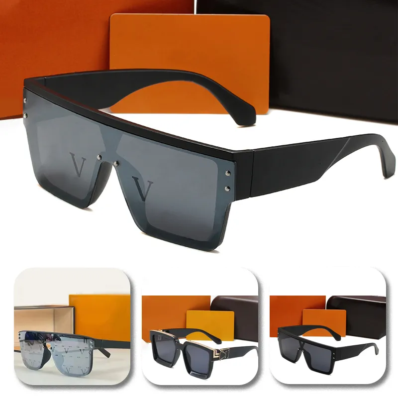 Мужские дизайнерские солнцезащитные очки Модные женские солнцезащитные очки для женщин Классические очки Million Mix Color Опционально Lis V Signature Gafas El Sol De Mujer