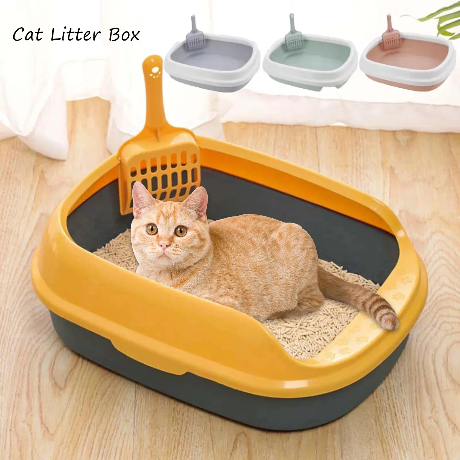 Biotoilet banho gatos katzenklo maca de cachorro housebreaking caixa de areia petkit sandbox bandeja de toalete produtos para animais de estimação suprimentos 231225