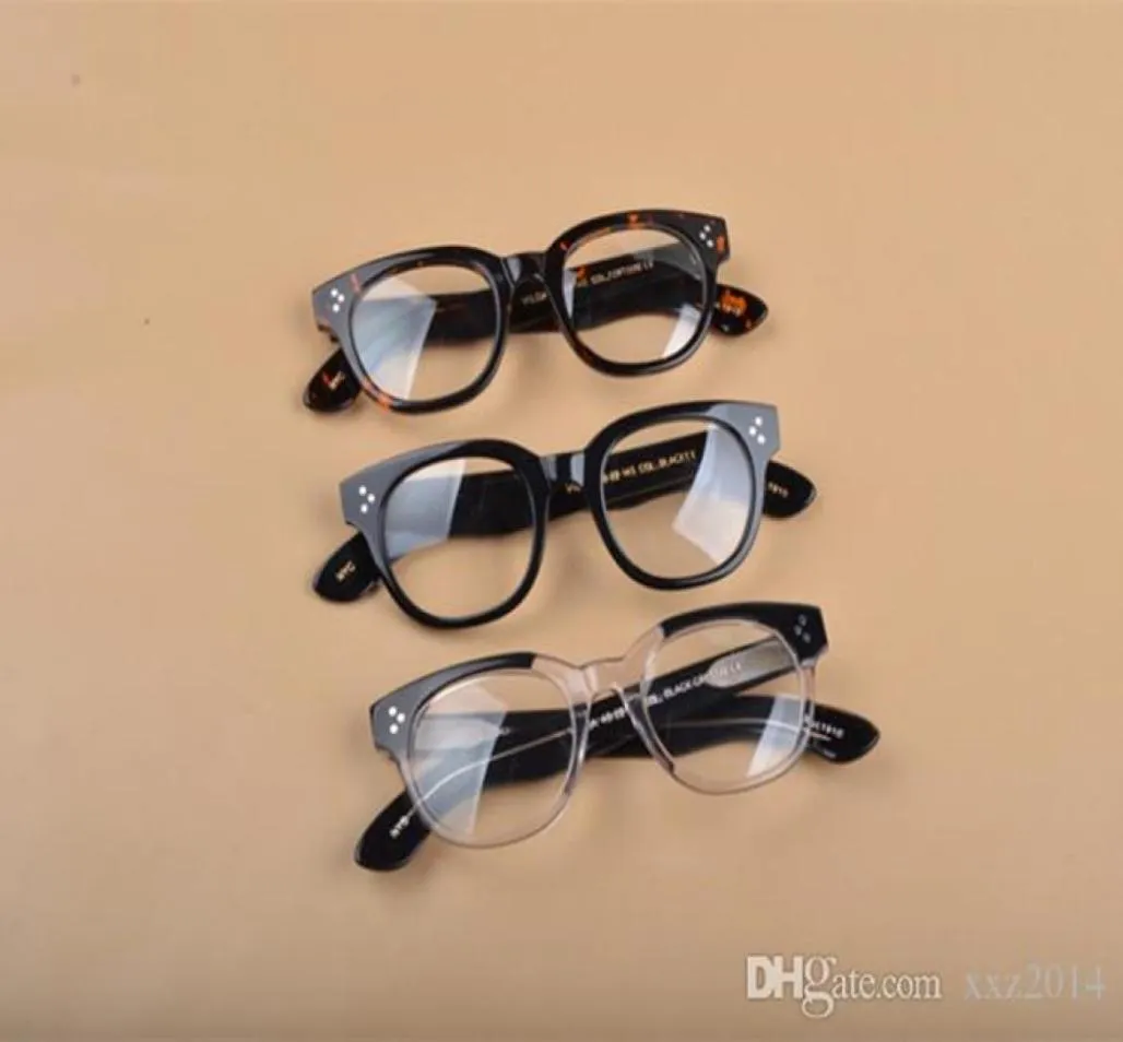 Nyaste Johnny Depp Eyewear Frame 4822145 Quality Italy Pureplank för receptglasögon Solglasögon Retrovintage Fullse6785732