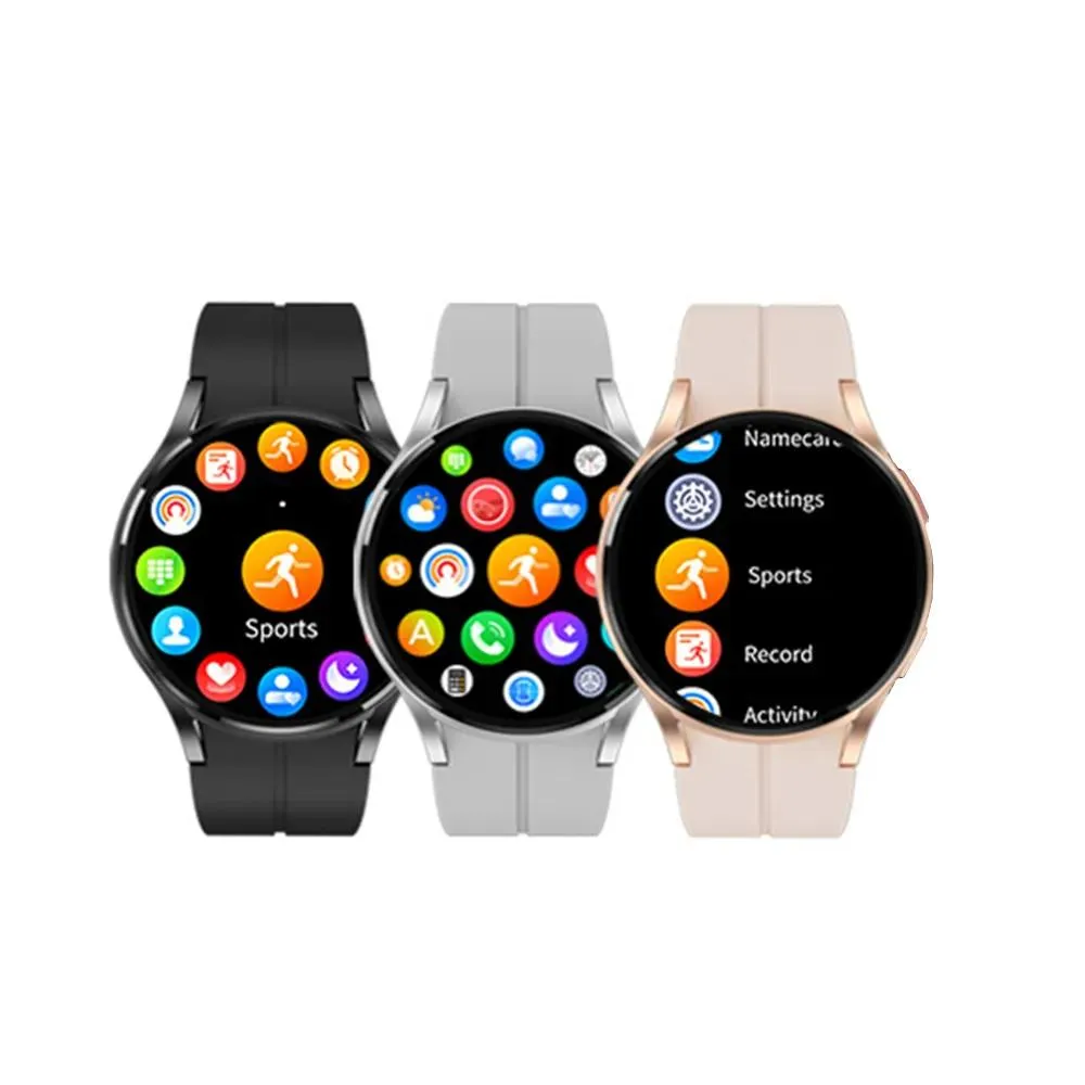 Relógios galaxy watch6 relógio inteligente r6 pro homens mulheres 1.43 Polegada hd tela grande legal watchfaces chamadas bluetooth smartwatch nfc jogo cronômetro b