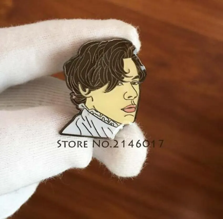 10 pièces épinglettes de musicien et Styles de broche broche en émail de créature douce populaire mème dessin animé broche de collier en métal Badge2746525