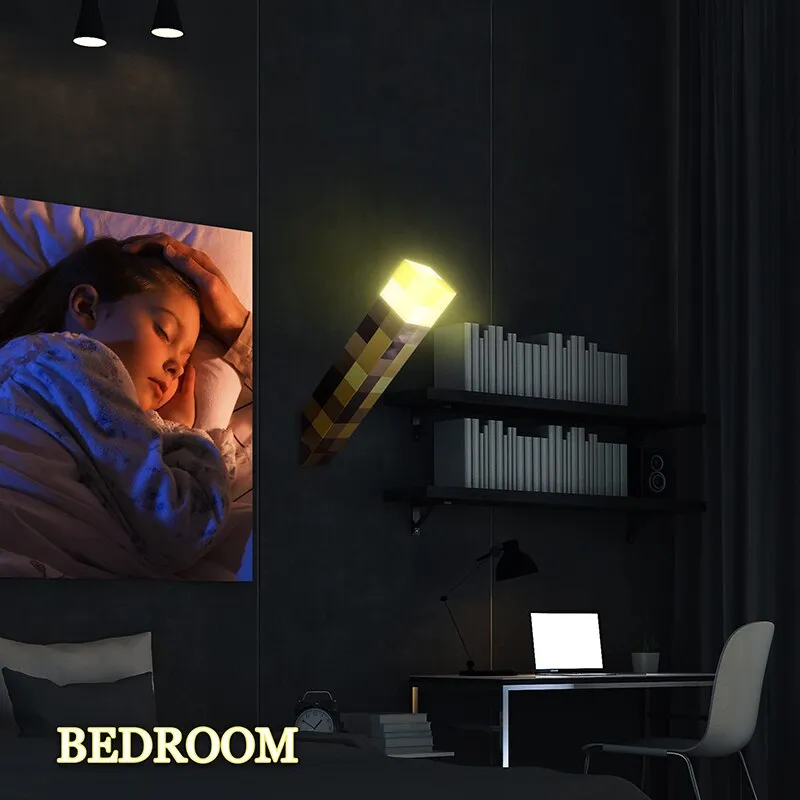 ZK20 Brownstone Taschenlampe Lampe Schlafzimmer Dekoratives Licht LED Nachtlicht USB Aufladen mit Schnalle 11 Zoll Kinder Geschenk