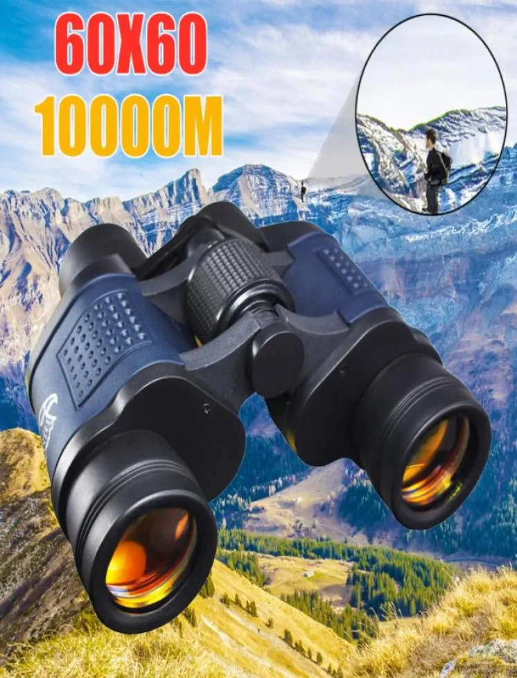 3000m 60x60 Ourdoor Waterproof Telescopes Högeffekt Definition Binokulärer Night Vision Camping Hunting Monocular Telescopio Binoc1155852