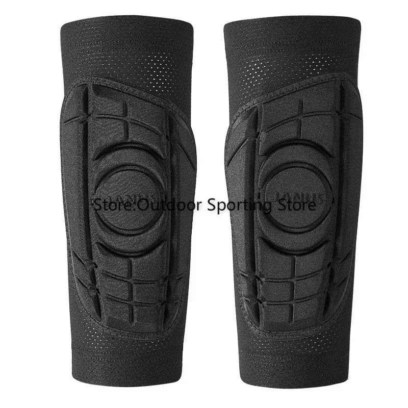 Sport Calcio Parastinchi Calcio Calzini a compressione per polpacci EVA Basket Supporto per maniche per gambe Protezione Scaldamuscoli per ciclismo 231226