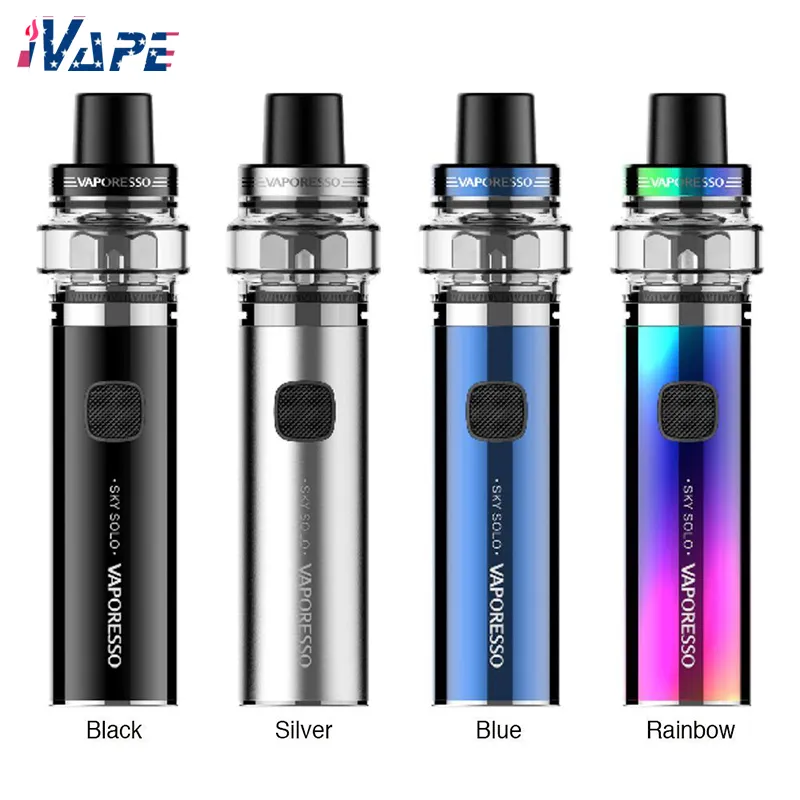 Vaporesso Sky Solo Vape Pen Starter Kit 1500mAh 3.5ml GT Mesh Coil OMNI Board Mini Chip Top Fill Design