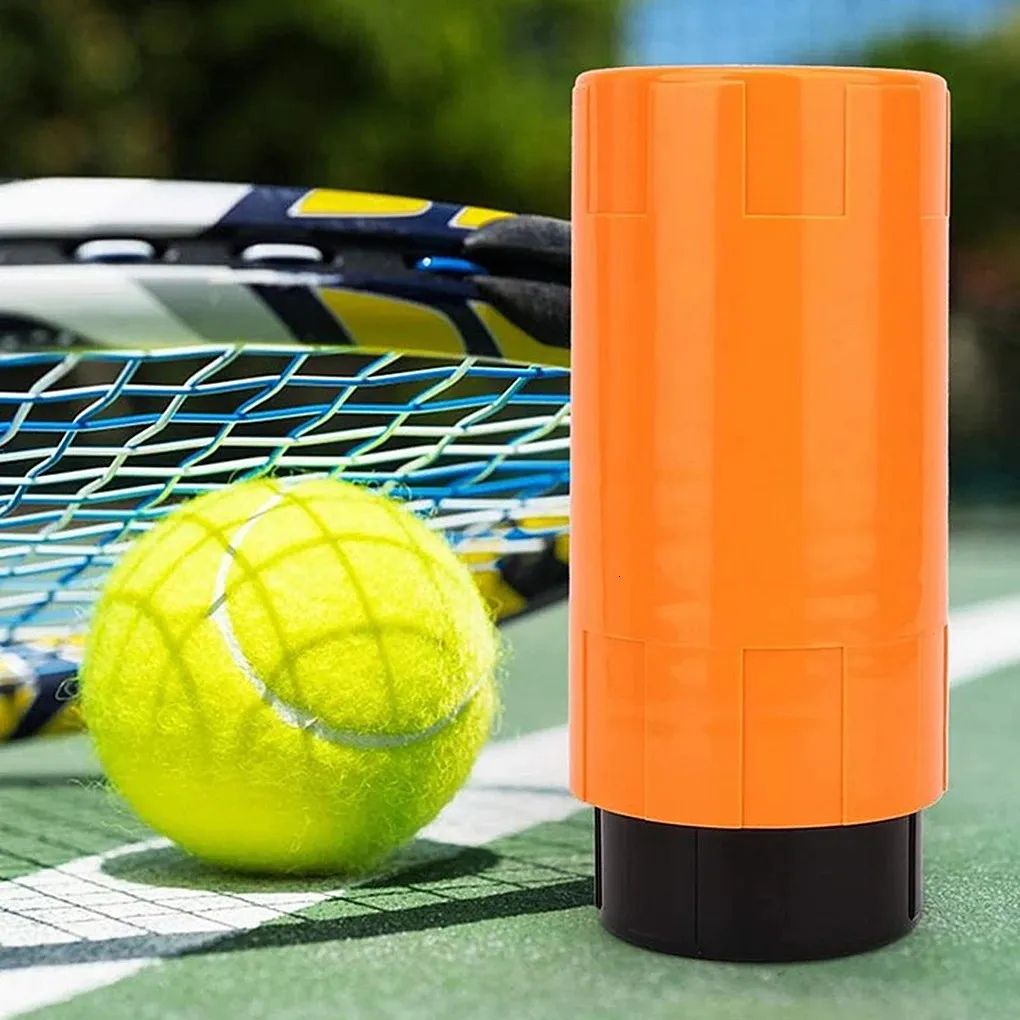 Tennis Ball Saver Box Pressure Repairing Storage Can Container Sports Maintaining Accessories Protective Cover 231225