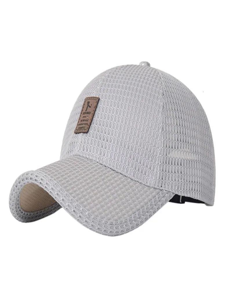 Summer Mesh Baseball Hat Men Outdoor Trucker Cap Caps Caps Golf VIP dla Drop VH5237973