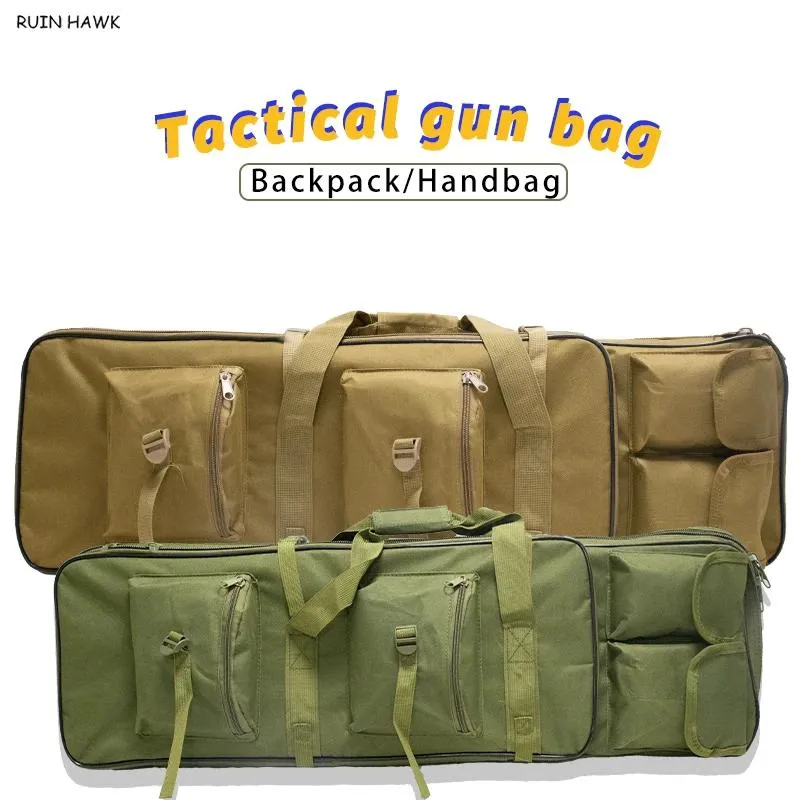 Taschen Taktische Militärische Waffentasche Waffenkoffer Schulterschießen Jagdausrüstung Waffe Airsoft Gewehrkoffer Zubehör 81/94/115 cm