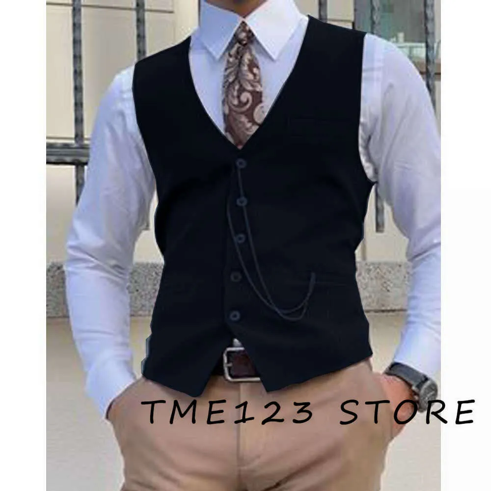 Working Vest Men Steampunk Gothic Chaleco Suit Best Formal Man Ambo Male Vests Elegant Suits Men's Waistcoat Gilet Jackets Mens