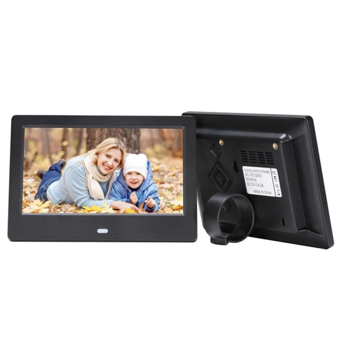 7 Inch Digital Po Frame 1024600 HD LED Backlight Electronic Album Picture Music Video Full Function Gift Remote Control3422821