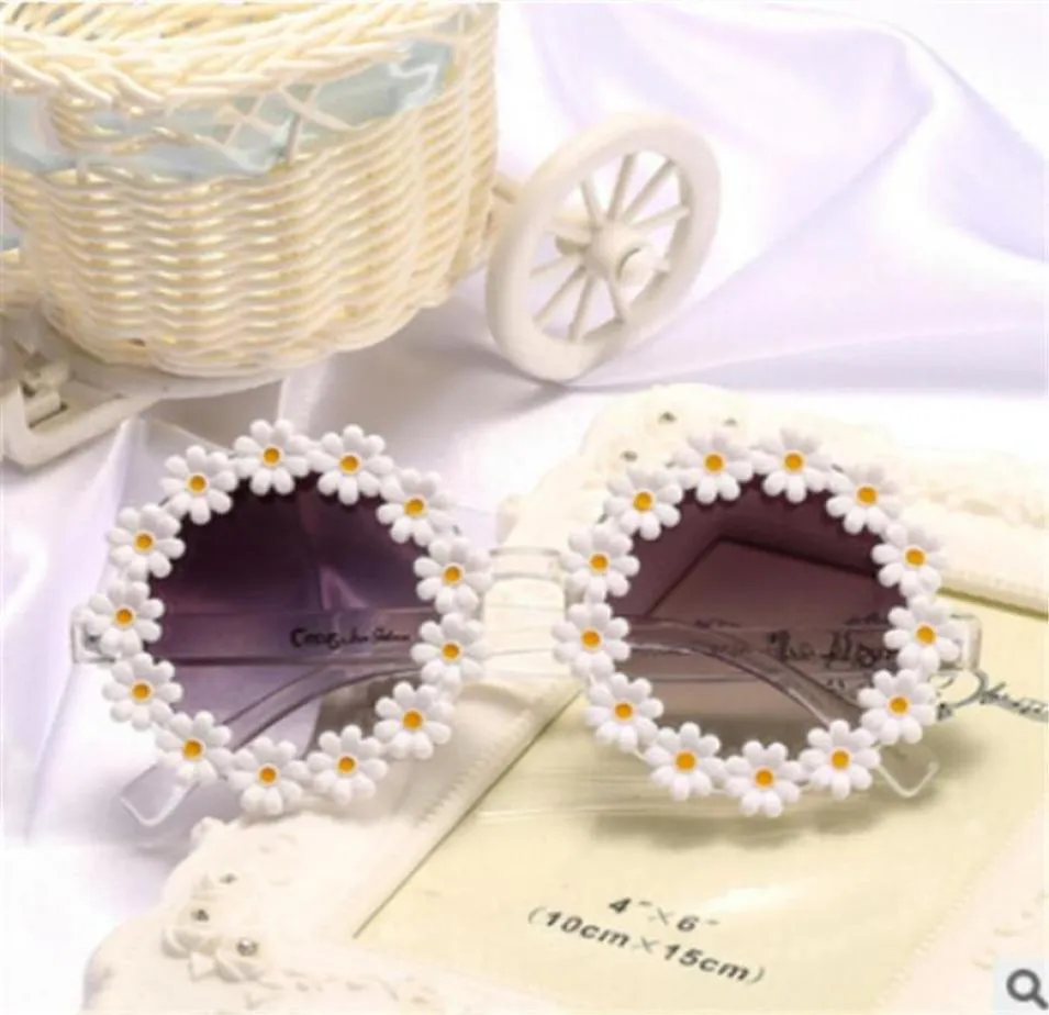 Caps Hüte Kind Mädchen Sonnenbrille Sonnenbrille Blume Little Daisy UV 400 Schutz Jungen Baby Brillen5874688