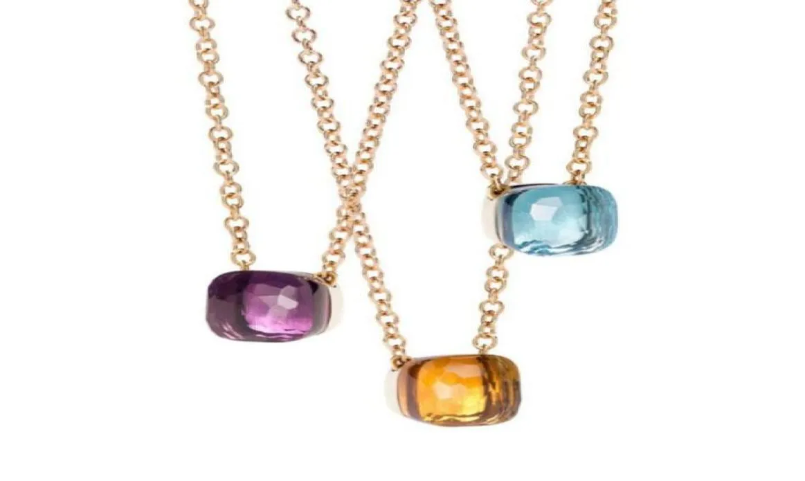Ny stil klassisk godishalsband 16 typ av färger kristall spännvatten halsband för kvinnor älskar gåva djn007 j1906101336682