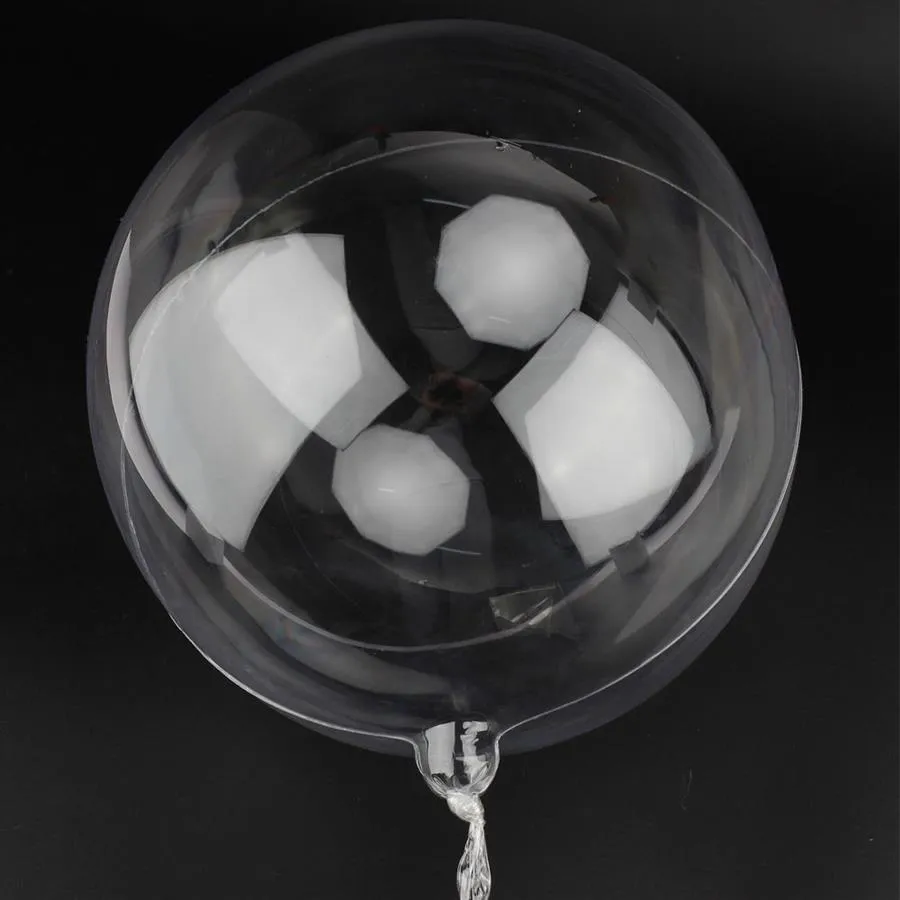 50 100 Stück 10 18 24 36 Zoll keine Falten Bobo transparente klare Luftballons Kinder Hochzeit Dekor Helium Luft Geburtstag Party Dekoration T202352