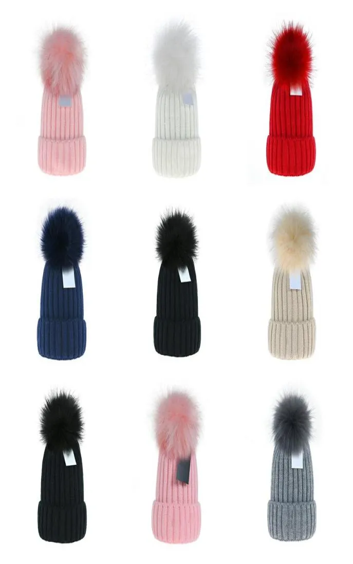 Mode m0ncIerr bonnets designers de luxe hiver hommes bonnet bonnet femmes décontracté tricot hip hop Gorros pompon crâne casquettes cheveux ba6158165