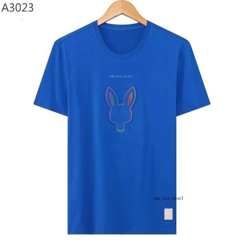 Psychos Bunnys Summer Casual T Shirt Uomo Donna Skeleton Rabbit 2024 Nuovo design Multi Style Men Shirt Fashion Designer Tshirt Coppia Short Boss Polo 739