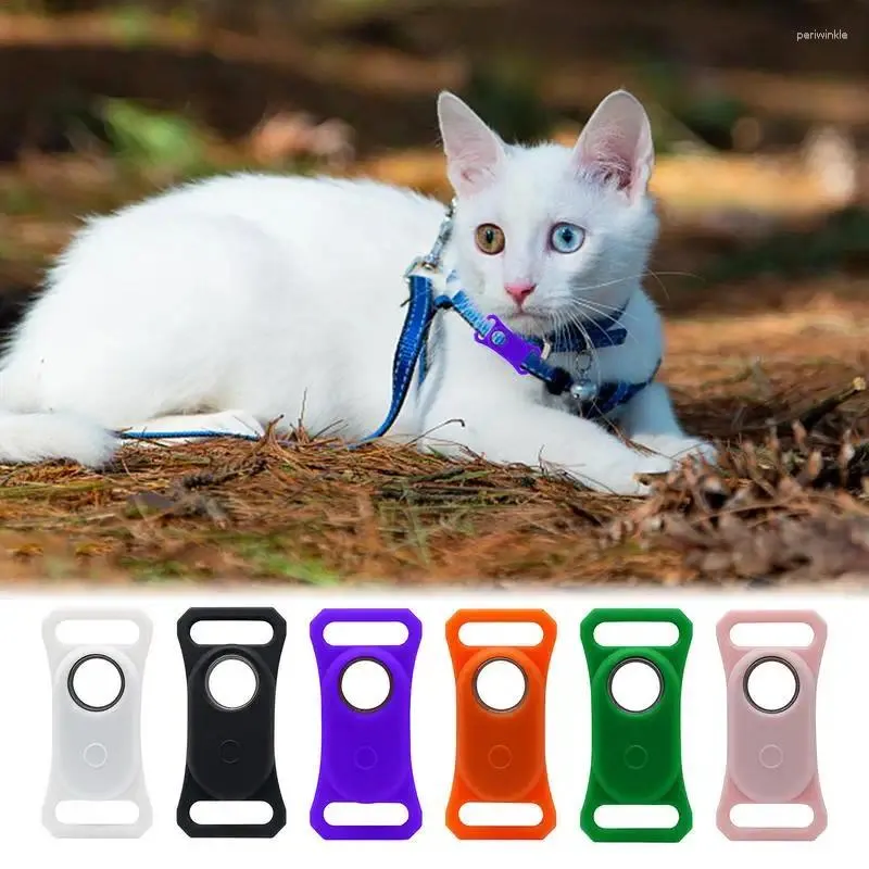 Colliers de chien localisateur collier housse de protection en Silicone étui de recherche souple pour support pour animaux de compagnie suivi GPS