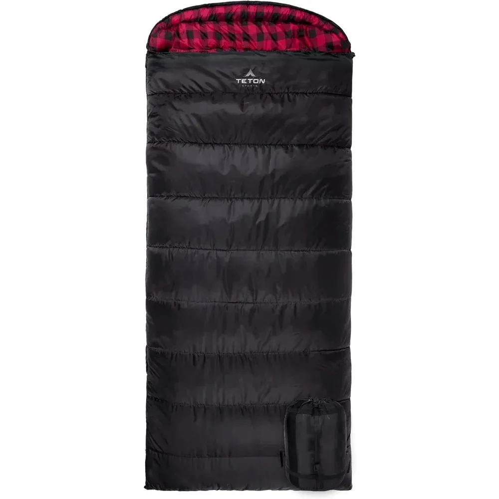 Sac de couchage XXL adapté aux adultes par temps froid rendant le camping facile et chaleureux. Y compris les sacs de compression 231225