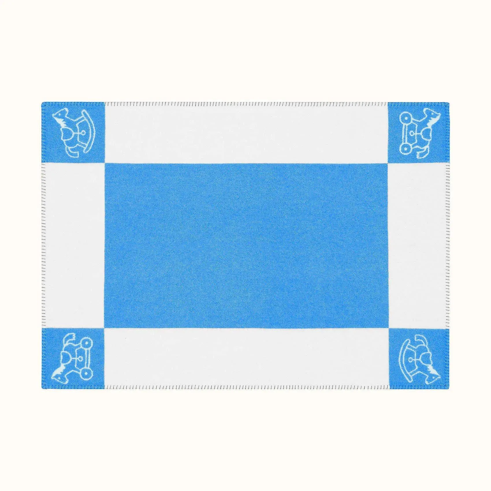 Wraps Foulards Wraps Couverture en laine de poney h Bébé Rose Bleu Motif Couverture décorative tricotée