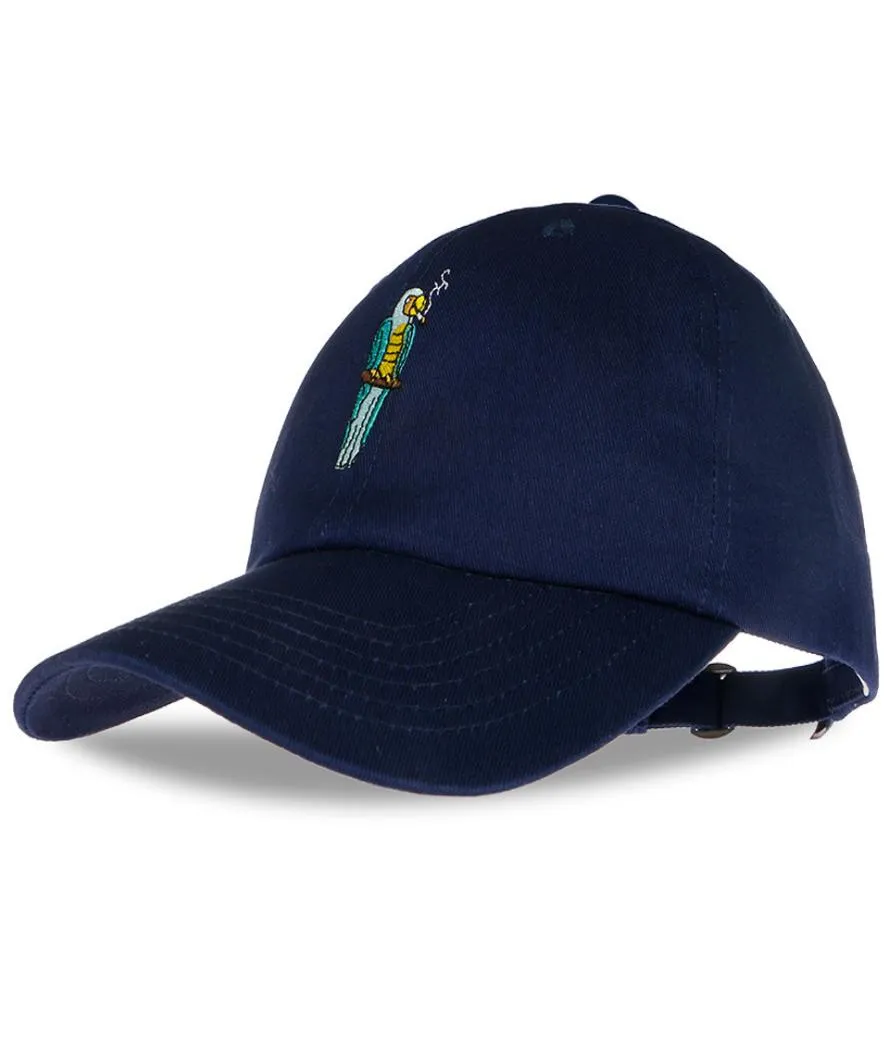 Fashionn Parrot Cotton Cap Flag Flat Brim Baseball Hat for Womens Men Cool Cool調整可能な高品質のサンキャップ8096480