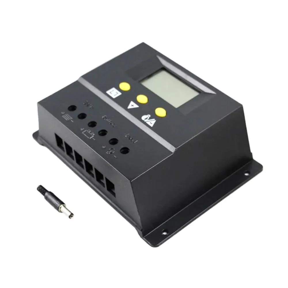 Accessoires 12V/24V 30A 40A 50A 60A Contrôleur solaire Régulateur automatique Contrôleurs de chargeur Affichage LCD Charge de batterie PWM Charge pour l'éclairage